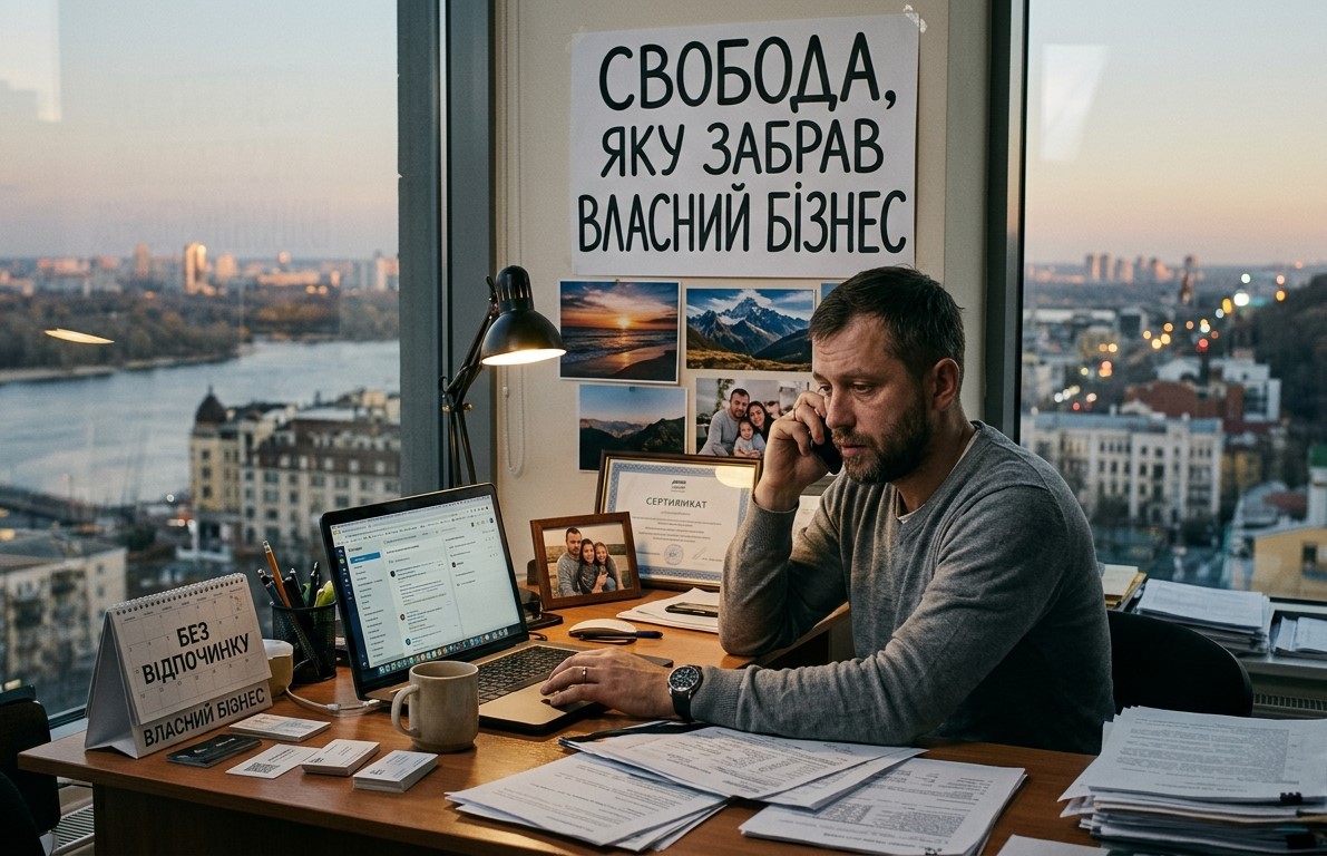 Свобода, яку забрав власний бізнес