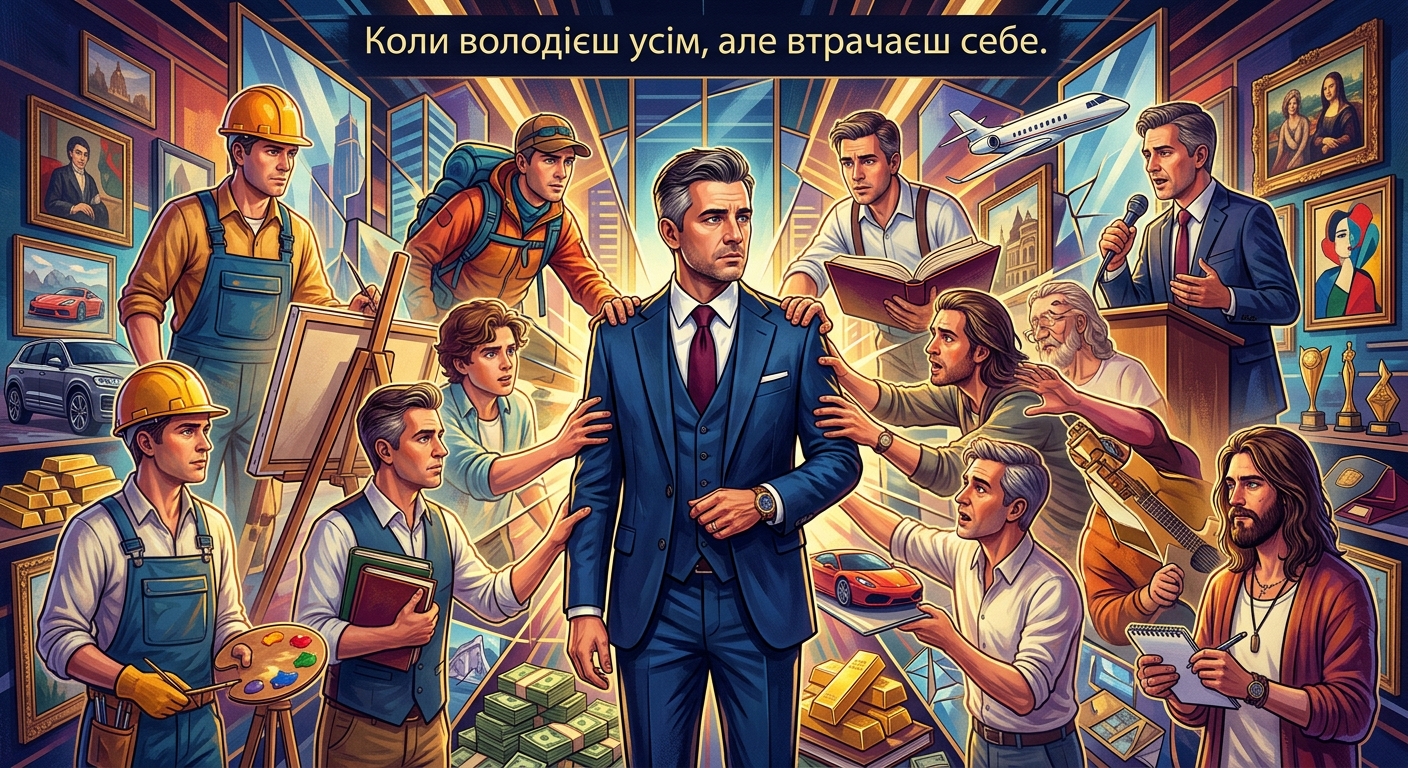 Коли володієш усім, але втрачаєш себе